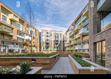 Parkside, Heathside e Lethbridge Estate a Lewisham Foto Stock