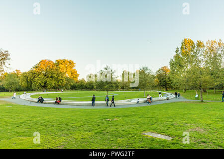 Una tipica vista in Londra Foto Stock