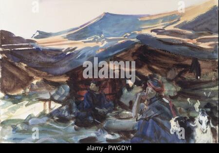 Bedouin donne - John Singer Sargent. Foto Stock