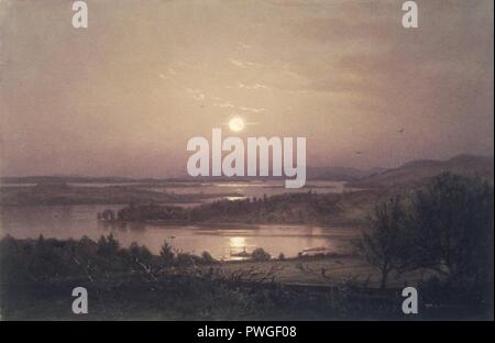 Lago Winnipesaukee - William Trost Richards - Generale. Foto Stock