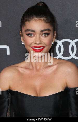 Audi celebra il settantesimo Emmy tenutosi presso il La Peer Hotel - Arrivi con: Sarah Hyland dove: Los Angeles, California, Stati Uniti quando: 14 set 2018 Credit: Sheri Determan/WENN.com Foto Stock