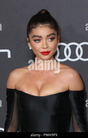 Audi celebra il settantesimo Emmy tenutosi presso il La Peer Hotel - Arrivi con: Sarah Hyland dove: Los Angeles, California, Stati Uniti quando: 14 set 2018 Credit: Sheri Determan/WENN.com Foto Stock