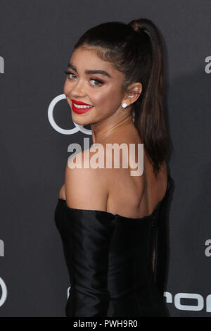 Audi celebra il settantesimo Emmy tenutosi presso il La Peer Hotel - Arrivi con: Sarah Hyland dove: Los Angeles, California, Stati Uniti quando: 14 set 2018 Credit: Sheri Determan/WENN.com Foto Stock