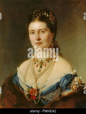 Angeli Heinrich von - Victoria Princess Royal Crown Princess della Germania Foto Stock