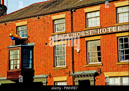 L'Hotel Cavalluccio Marino, Fawcett Street, York, Inghilterra Foto Stock