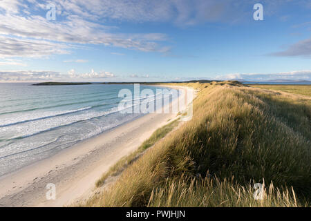 Traigh Iar Beach, North Uist, Ebridi Esterne, Scotland, Regno Unito Foto Stock