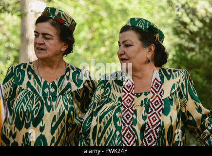 Donne pamiri, Khorog, Tagikistan Foto Stock