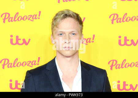 Londra, Regno Unito. 16 ott 2018. Si Tudor, ITV Palooza, Royal Festival Hall, Southbank Centre di Londra, UK, 16 ottobre 2018, Foto di Richard Goldschmidt Credito: ricca di oro/Alamy Live News Foto Stock