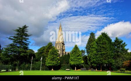 St Marys comunità chiesa,Ambleside,Lake District,l'Inghilterra,UK Foto Stock