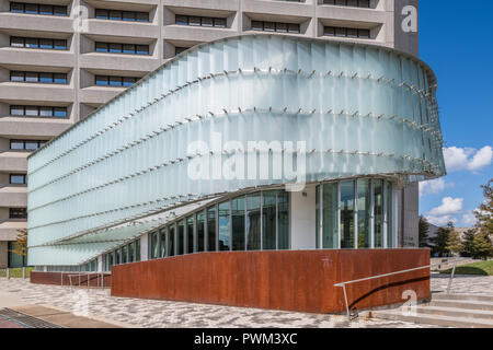 Il dott. A.H. McCoy Edificio Federale in downtown Jackson Foto Stock