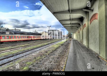 Frachtenbahnhof Wien Süd, Südbahnhof, Stadtentwicklungsgebiet Hauptbahnhof Foto Stock