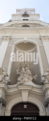 Budapest, Ungheria - 4 August 2018: Chiesa Evangelica Luterana in Deak Ferenc. Foto Stock