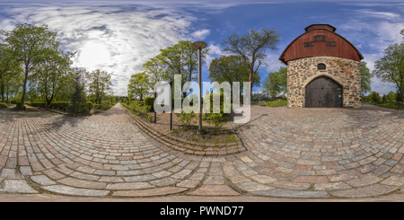 Visualizzazione panoramica a 360 gradi di St Martin's Church, front side