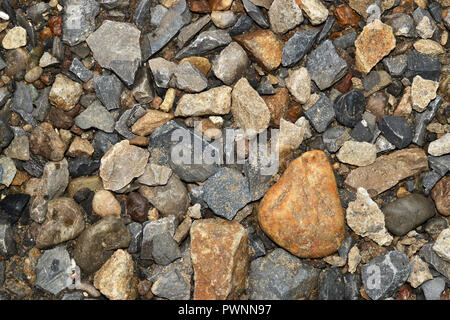 Texture di diverse pietre di close-up. Foto Stock