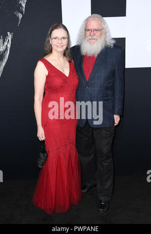 Hollywood, CALIFORNIA, Stati Uniti. 17 ottobre 2018. 17 ottobre 2018 - Hollywood, California - Sandy Johnson. "Halloween" a Los Angeles Premiere tenutasi al TCL Chinese Theatre. Credito fotografico: Birdie Thompson/Admedia Foto Stock