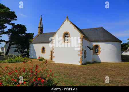 Francia, Bretagna Morbihan, Quiberon, Saint-Pierre-Quiberon. Lotivy Foto Stock