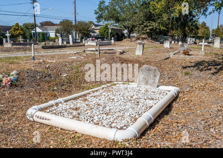 Il cimitero di Holt a New Orleans Foto Stock