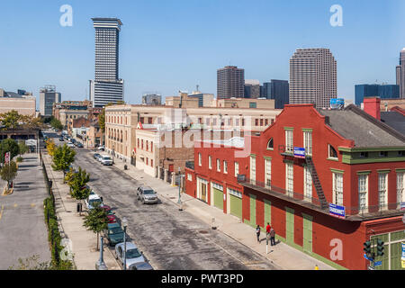 Edifici in downtown New Orleans Foto Stock