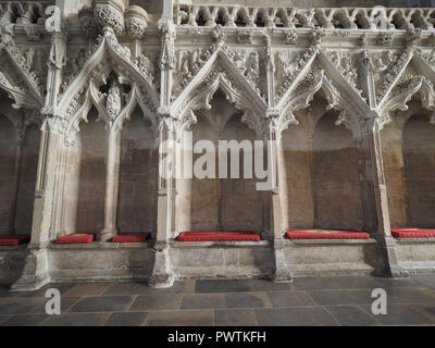 ELY, Regno Unito - circa ottobre 2018: Signora Cappella presso la Cattedrale di Ely Foto Stock