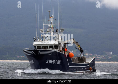 Barcos de pesca de cerco Foto Stock