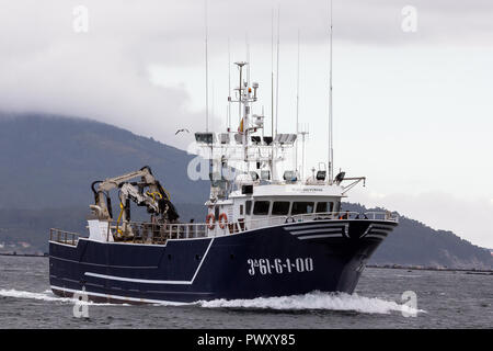 Barcos de pesca de cerco Foto Stock