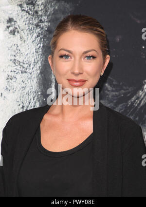 Hollywood, California, USA. Xvii oct, 2018. Stassi Schroeder, assiste l'Universal Pictures" "Halloween" premiere a TCL teatro cinese il 17 ottobre 2018 in Hollywood, la California. Credito: Faye Sadou/media/punzone Alamy Live News Foto Stock