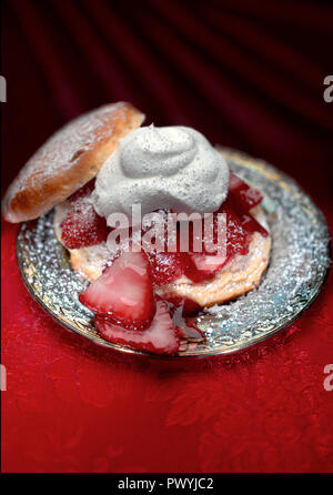 Strawberry Shortcake Foto Stock