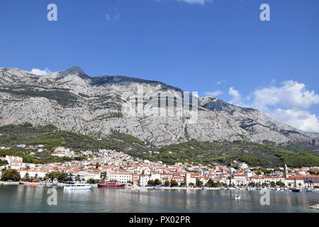 Makarska, Croazia, Set 2018 Foto Stock