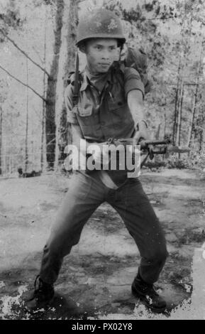 Guerra del Vietnam RVN Repubblica del Vietnam soldati Foto Stock