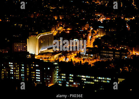 Crystal Clear View di Athens, Athens Cityscape, vista rilassante a Atene, Grecia Foto Stock