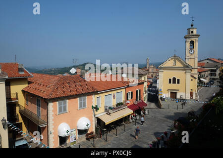 Murazzano,provincia di Cuneo, Piemonte, Italia Foto Stock