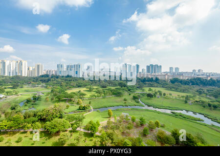 Bishan-Ang Mo Kio Park Foto Stock