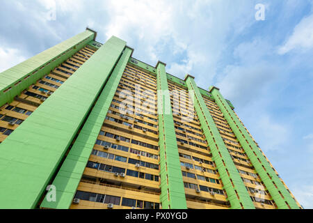 La gente del complesso del Parco Foto Stock