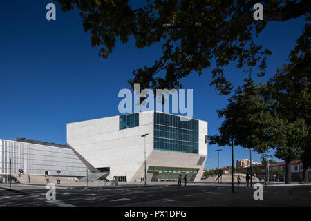 Casa da Música a Porto, Portogallo - progettato da Rem Koolhaas Foto Stock