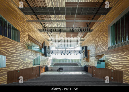 All'interno Sala Suggia in Casa da Musica, Porto - Portogallo Foto Stock