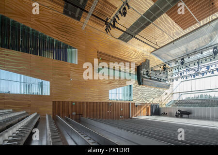 All'interno Sala Suggia in Casa da Musica, Porto - Portogallo Foto Stock