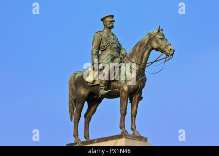 Monumento equestre dell'Imperatore () dello Zar Alessandro II di Russia (1818-1881) a Sofia, Bulgaria Foto Stock