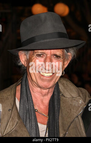 Keith Richards (Rolling Stones) 05/07/2011 "Pirati dei Caraibi: il forestiero maree' Premiere @ Disneyland, Anaheim Foto di Megumi Torii/HNW / PictureLux Maggio 7, 2011 Riferimento File # 33686 688HNWPLX Foto Stock