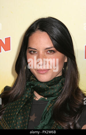 Olivia Munn 12/02/08 "Nobel figlio' Premiere @ il teatro egiziano, Hollywood Foto di Ima Kuroda/HNW / PictureLux Dicembre 2, 2008 Riferimento File # 33686 925HNWPLX Foto Stock