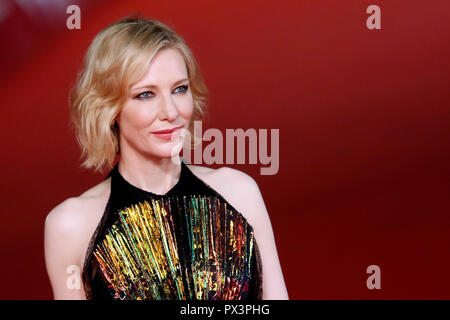 Roma, Italia. 19 ott 2018. Cate Blanchett Roma 19 ottobre 2018. Roma Film Fest 2018 Foto Insidefoto Credito: insidefoto srl/Alamy Live News Foto Stock