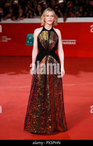 Roma, Italia. 19 ott 2018. Cate Blanchett Roma 19 ottobre 2018. Roma Film Fest 2018 Foto Insidefoto Credito: insidefoto srl/Alamy Live News Foto Stock