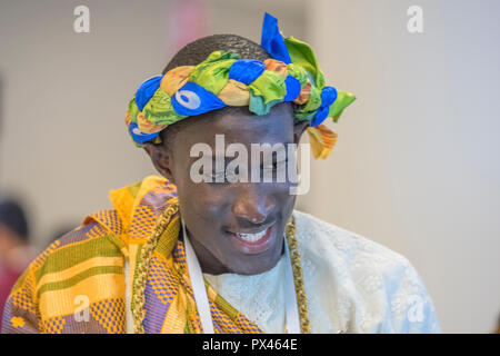 I partecipanti alla giovane Vertice Mondiale a Den Haag City Paesi Bassi 2018 Foto Stock