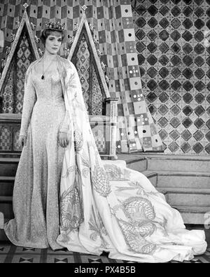 Stills dall'adattamento teatrale di re Artù con Julie Andrews Foto Stock