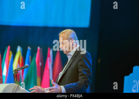 CEO Bob Dudley a un giovane Vertice Mondiale a Den Haag City Paesi Bassi 2018 Foto Stock