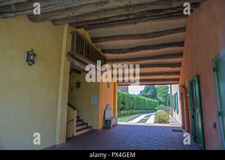 La casa di famiglia di Luciano Pavarotti. Modena. Rodzinny Dom Luciano Pavarotti. Foto Stock