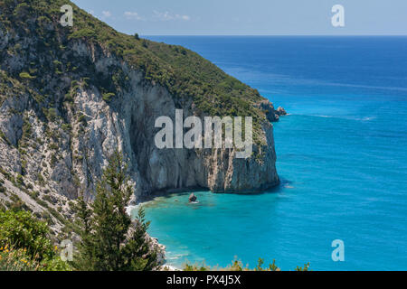 Milos Beach, Lefkada, Isole Ionie, Grecia Foto Stock