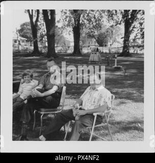 Vintage, autentica fotografia di archiviazione, 1958. () Foto Stock