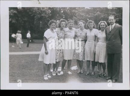 Vintage, autentica fotografia di archiviazione, 1965. () Foto Stock