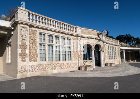 Giubileo Pavilion sulla parte anteriore a Lyme Regis, Dorset, Regno Unito Foto Stock