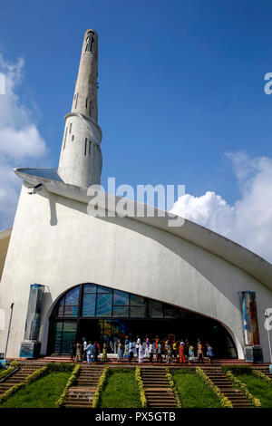 Nostra Signora d Africa santuario Cattolico, Abidjan, Costa d'Avorio. Foto Stock